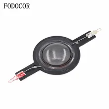 FODOCOR 2 шт 25,5 мм твитер звуковая катушка прямая рамка полупрозрачная шелковая пленка 8 Ом Бытовая Колонка аксессуары для ремонта катушки DIY