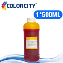 500 мл желтые чернила для принтера универсальные чернила, совместимые с hp для canon для brother Для Epson многоразового картриджа