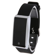 Спортивные Bluetooth Smart, металлический корпус Фитнес трекер умный Браслет, Hands-Free Телефонный звонок, сна Мониторы смарт-браслет