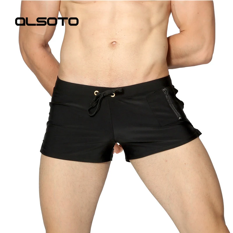 Men Swimwear Men's Swimsuits Surf Board Beach Wear Man Swimming Trunks Boxer Shorts Swim Suits Gay Pouch