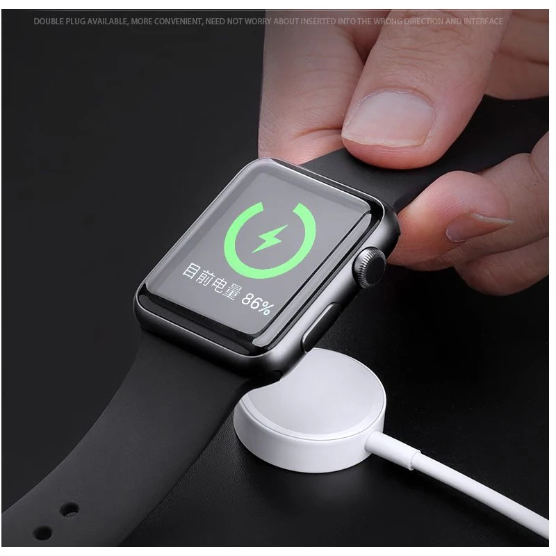 Беспроводное зарядное устройство для IWatch Series 1 2 3 USB MFi Сертифицированный Магнитный зарядный кабель 3,3 футов/1 м для Apple Watch 38 мм 42 мм зарядное устройство