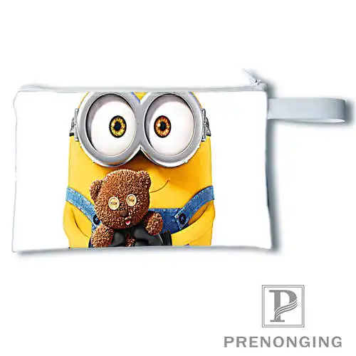 

Custom Minions(2)@1 Printing Coin Purse Change Purse Zipper Zero Wallet Phone Key Bags Fashion Small Female Purse#19-01-22-5-244