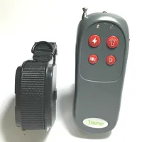 Новый портативный без вреда Электрический 4 в 1 Дистанционное управление Маленький Средний кинологический Шок Воротник анти кора - изображение