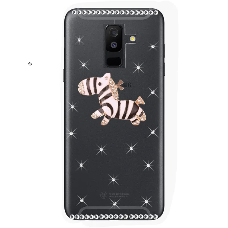 A9 Star Lite блестящий чехол со стразами для Samsung Galaxy S8 S9 Plus A8 A6 J8 J7 neo J3 J6 J2 Pro 2018 Note 9 8 5