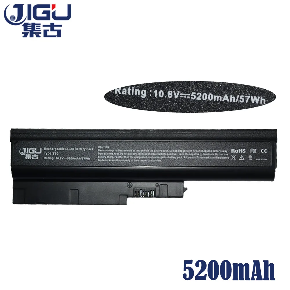 JIGU Replacement Laptop Battery For IBM/Lenovo for ThinkPad R60 R60e T60 T60p Lenovo R500 T500 W500|laptop battery|replacement laptop