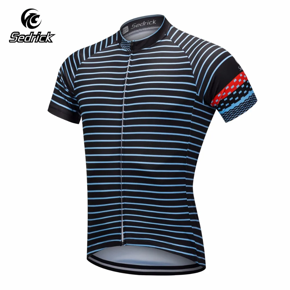 

Sedrick New Quick Dry Breathable Cycling Jersey Short Sleeve Top Shirt Bicycle Jerseys Mountain Bike Cycling Clothing for Men