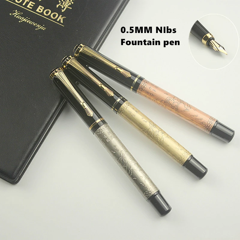Jinhao 507 перо для перьевых ручек Dolma Kalem Caneta канцелярские Роскошные