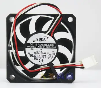 

Original AD0612UB-D93 12v 0.31 a 60 * 60 * 15 mm three-wire cooling fan