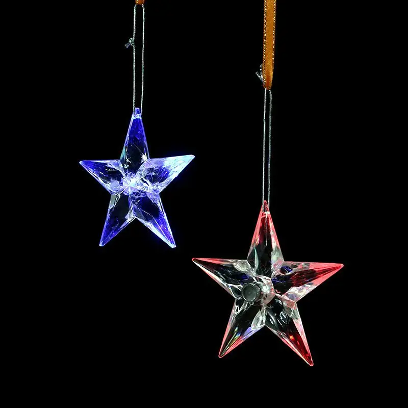 

Christmas Ornament White Snowflakes Acrylic Craft Christmas Snowflake Tree Window Transparent Ornaments Decorations For Home