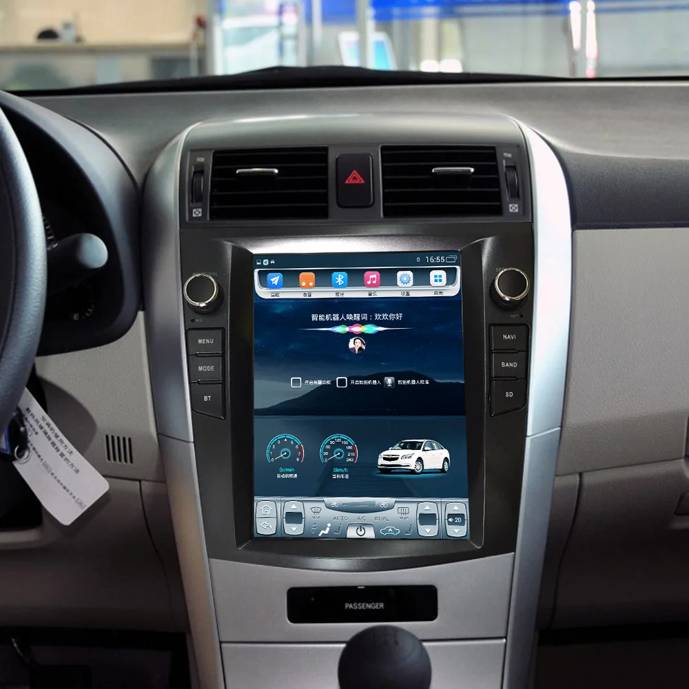 Perfect 32G ROM Vertical screen android car gps multimedia video radio player in dash for Toyota Corolla auris 2007-2012 car navigaton 4