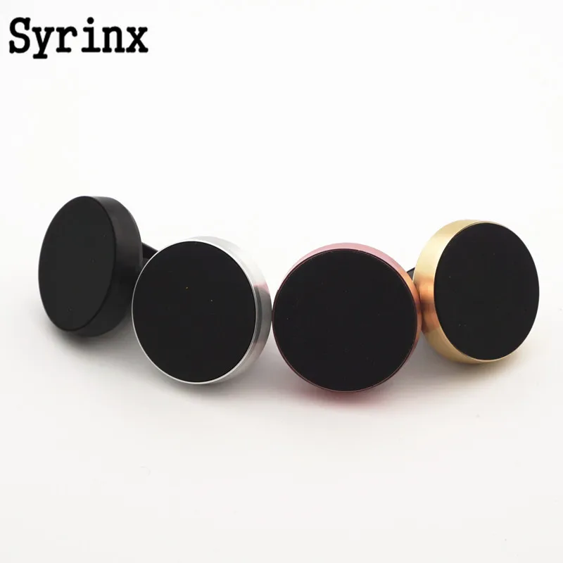 SYRINX Holder For Phone Finger Ring In Car Mobile Stand For iPhone X 8 7 6s Samsung s9 Smartphone Magnetic Magnet Auto Support