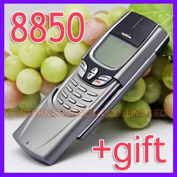 Оригинальный мобильный телефон Nokia 8850 с клавиатурой на английском и русском