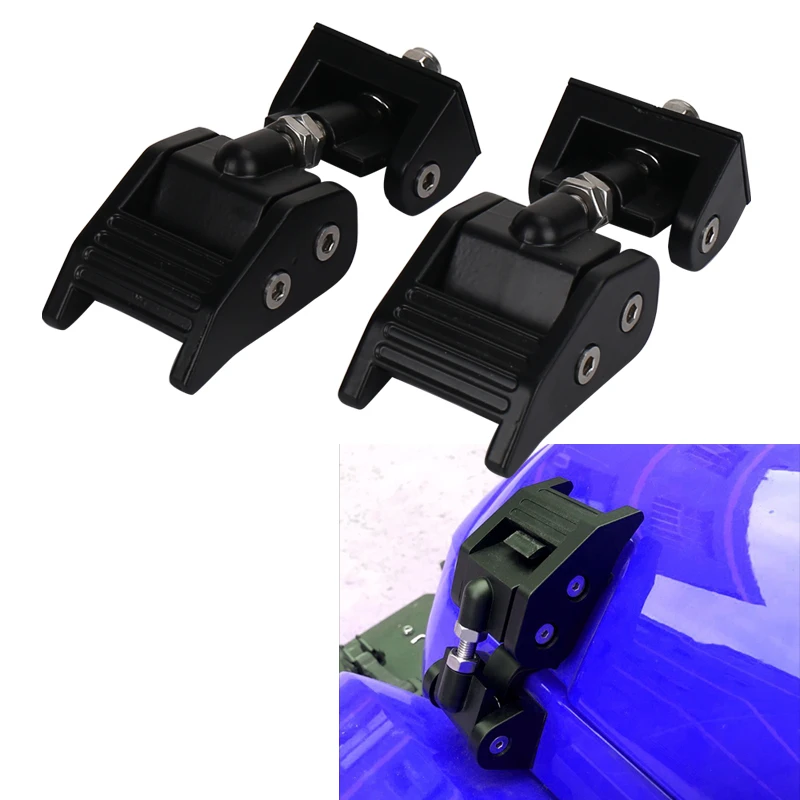 Hood Lock Assembly Locking Hood Catch Latches for 2007 2017 Jeep