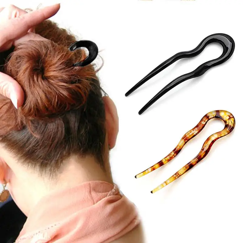 

Newly Magic Bending Clip Hair Stick Plastic Hairpin Clips Simple Pin Headwear