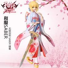 Anime Fate Stay Night 25cm kimono Saber Sexy Girl Anime PVC Action Figure Toys Collection Model EO15 Anime Fate Stay Night 25cm kimono Saber Sexy Girl Anime PVC Action Figure Toys Collection Model EO15