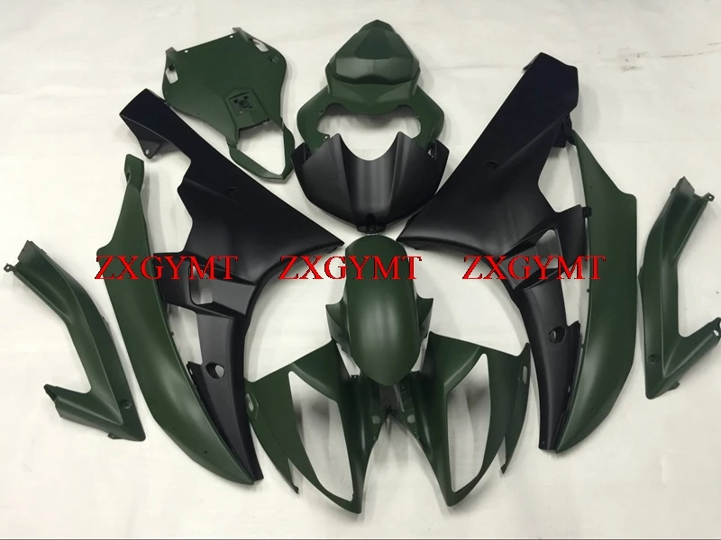 

Fairings for YZF R6 2006 - 2007 Plastic Fairings for YAMAHA YZFR6 2007 Black Body Kits YZF600 R6 2006
