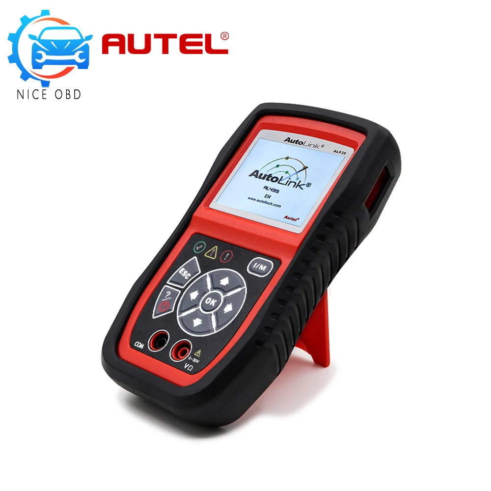 

Original Autel AutoLink AL439 OBDII EOBD & CAN Scan and Electrical Test Tool Autel Scanner Update One-Click Online AutoLink AL43