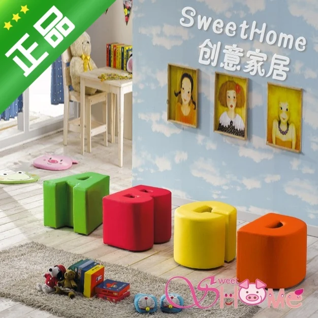 Creative Alphabet Letters Abcd Chair Stool Studio Shoot Props Creative Alphabet Letters Abcd Chair Stool Studio Shoot Props Cartoon Children S Room Nursery School Project