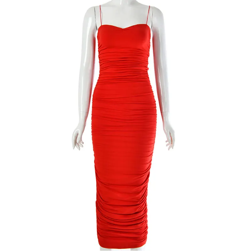 Forefair Sexy Midi Party Dress 2019 New  (31)