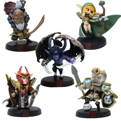 

10cm DOTA 2 Game Figure Blademaster Alleria Terrorblade King Leoric Nortrom PVC Action Figures Collection dota2 Toys