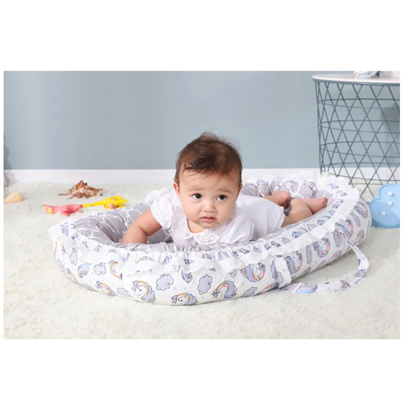 Nursery Bedding Mattresses Baby Bassinet For Bed Portable Baby Lounger For Newborn Crib Breathable And Sleep Nest New