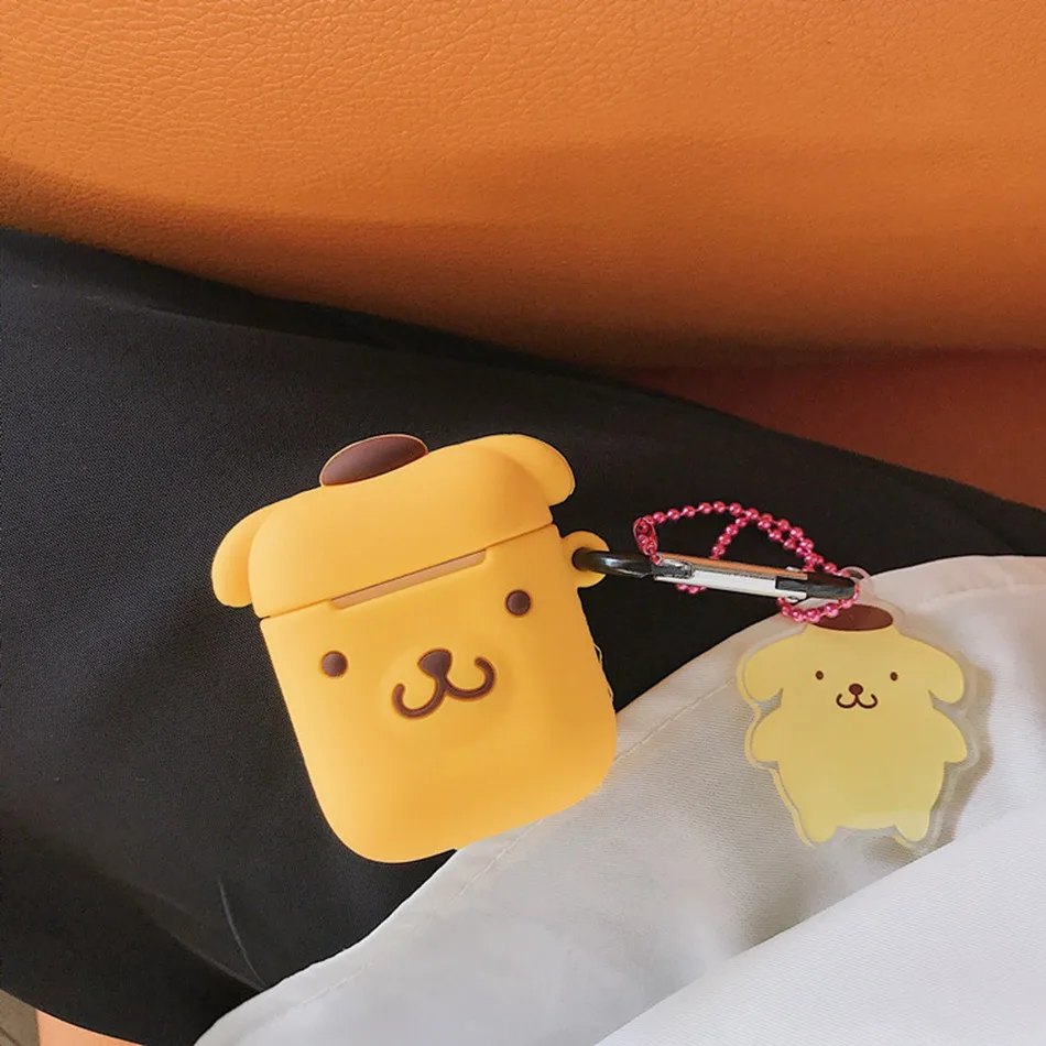 Чехол для AirPods, милый чехол для наушников Cinnamoroll Melody Kuromi Purin Frog, чехол s для Apple Airpods, мультяшный чехол для наушников - Цвет: L5