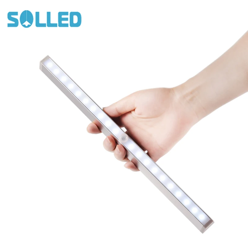 

Wireless 20 LED Infrared PIR Motion Sensor Night Light Cabinet Wardrobe Closet Night Lamp With Motion Sensor Battery Power