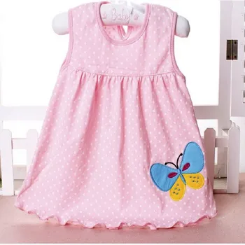 Baby Girls Dress Baby girl summer clothes  Baby Dress Princess 0-2years Cotton Clothing Dress Girls Clothes Low Price