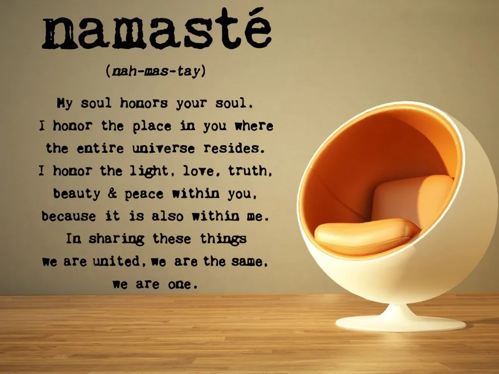 Yoga Mandalaom Indian Buddha Namaste Wall Decal Home Decor Vinyl Yoga Mandalaom Indian Buddha Namaste Wall Decal Home Decor Vinyl Sticker Decoration