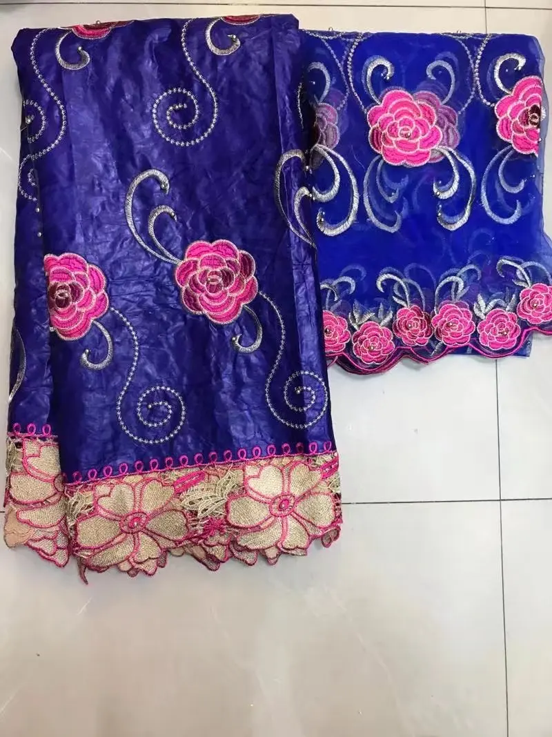 Африканский barzun Riche кружевной ткани в африканском стиле Ткань Высокое качество