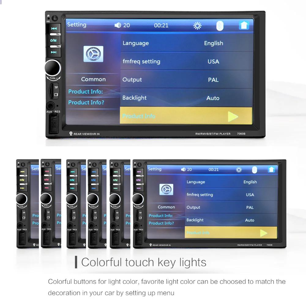 2018 Car Radio 7 Inch Bluetooth Tft Screen Car Audio Stereo Mp4 Player 12v Auto 2-din Support Aux Fm Usb Sd Card Player 2018 Car Radio 7 Inch Bluetooth Tft Screen Car Audio Stereo Mp4 Player 12v Auto 2-din Support Aux Fm Usb Sd Card Player