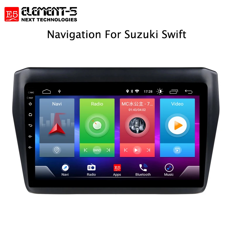 Perfect Full Touch Car Android 8.1 Radio Player For SUZUKI SWIFT ERTIGA 2017 DSP IPS GPS Navigation Video Multimedia Built in Bluetooth 0
