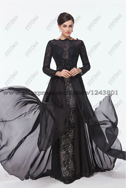 long sleeve flowing dresses