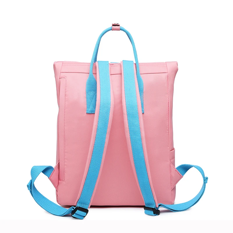  Fashion Youth Backpack Personality Casual Canvas Bagpack Unisex Large Capacity Tablet Bag Student B - 32962563385