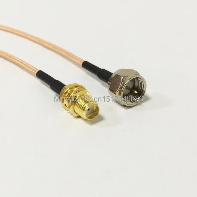 Высокое Качество SMA гнездо Гайка к F штекер RG316 кабель 15 см 6 дюймов удлинитель