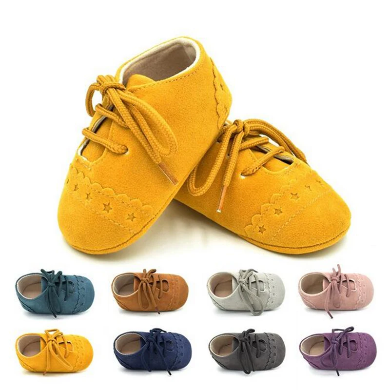baby brogue pram shoes