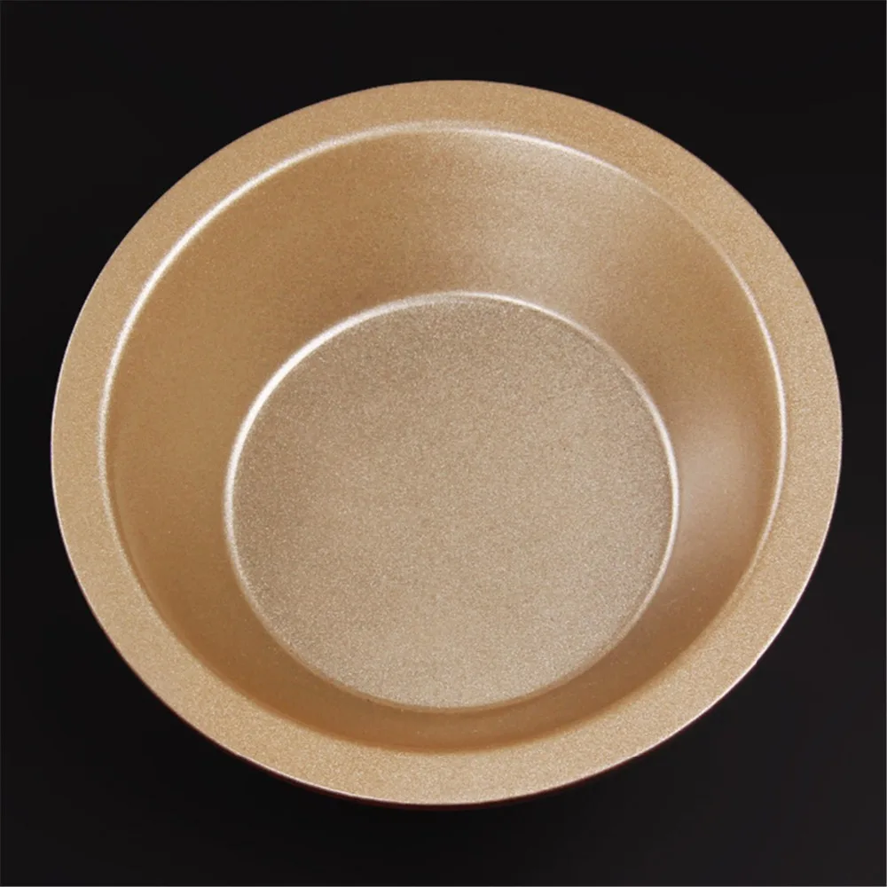 4 inches gold color non stick round hamburger patty mold,heavy duty