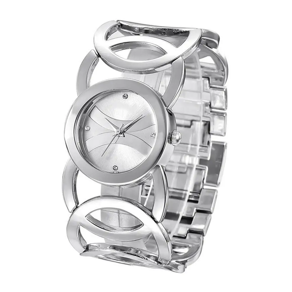 

2018 Luxury Women Watches Crystal Stainless Steel Bangle Bracelet Quartz Wrist Watch Ladies Dress Wristwatch Relogio Feminino