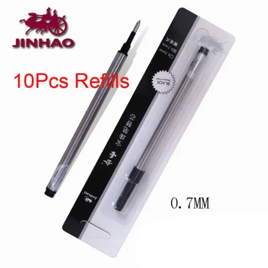 Роскошные подарочные ручки Jinhao 1200, высокое качество, Ручка-роллер с драконом, чехол, металлические шариковые ручки для рождественского подарка - Цвет: 044