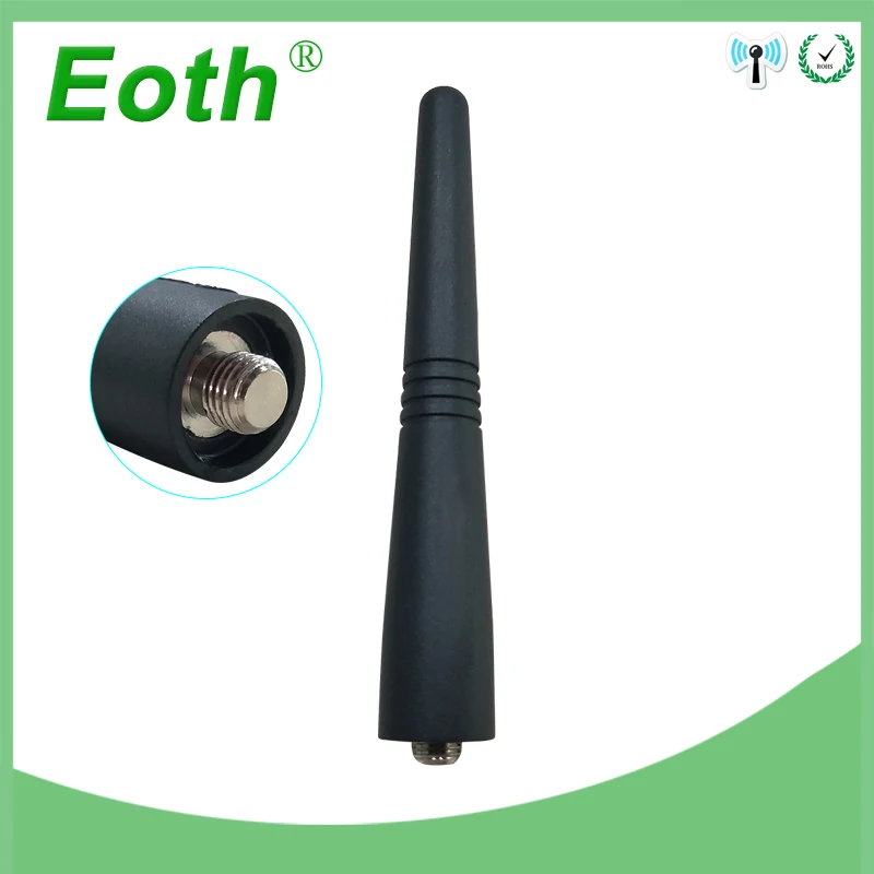 2 шт. короткая рация антенна UHF 400-470 МГц совместимая с Motorola PMAE4002 PMAE4002A PMAE4003 PPR860 EX500 Ham