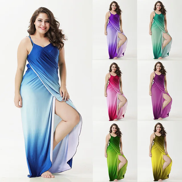 New Fashion Summer Vacation Wear Women Ice Silk Sunscreen Beach Type New Fashion Summer Vacation Wear Women Ice Silk Sunscreen Beach Type Dresses Spaghetti Strapless Las