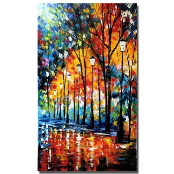 

Chinese Oil Painting 100% Hand-painted Modern Design Knife Canvas Painting Landscape Oil Paintings On Canvas Big Size Pictures