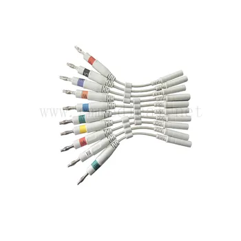 

EKG cable electrodes adapter,3.0 DIN socket shift to 4.0 Banana plug leadwires.