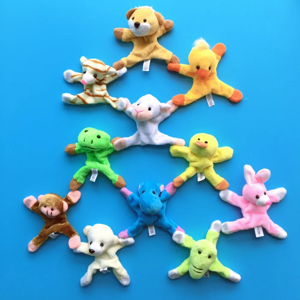 Souvenir Fridge Magnets Cartoon Cute Plush Animal Magnets For Kids Fridge Stickers Refrigerator Magnet 5pcs