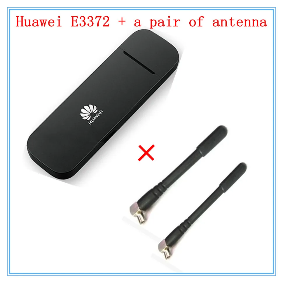 bilder für Entsperrt huawei e3372 (plus ein paar antenne) 4G LTE 150 Mbps USB Modem 4G LTE USB Dongle USB Stick Datacard bilder für Entsperrt huawei e3372 (plus ein paar antenne) 4G LTE 150 Mbps USB Modem 4G LTE USB Dongle USB Stick Datacard