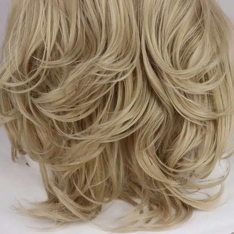 Ash Blonde Wig Gold Lace Front Wig Ombre Platinum Blonde Wig