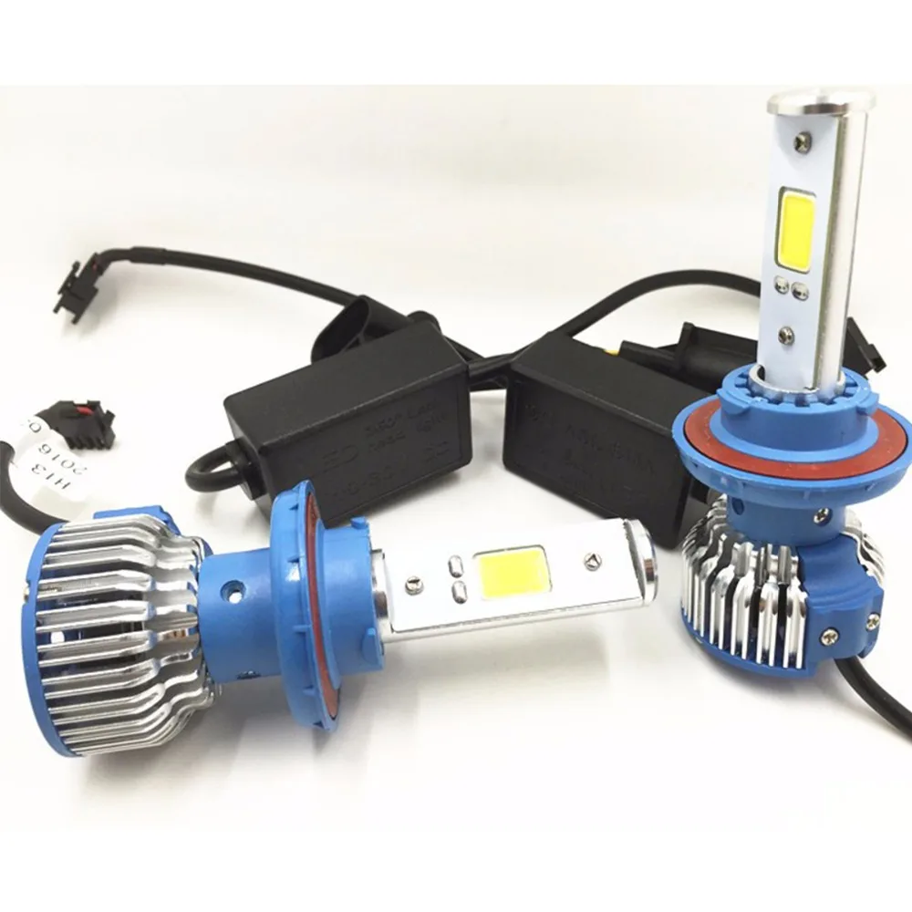 Распродажа! Светильник фара H1 LED передняя H3 H13 880 881 H27 9004 9005 HB3 D2C D2S D2R Универсальная