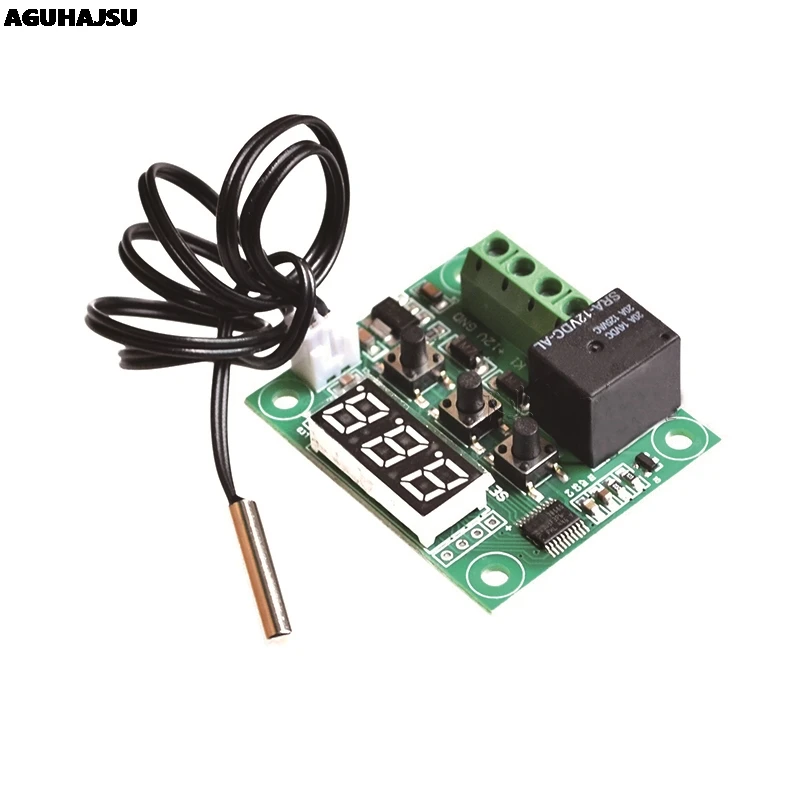 1 шт. W1209 DC 12 В температура отопления охлаждения термостат контроль температуры Переключатель Регулятор температуры термометр термо-контроллер