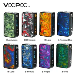 Новый оригинальный 117 Вт VOOPOO Drag мини мод Vape 4400 мАч электронная сигарета 510 нить Vape испаритель электронная сигарета коробка мод VS перетащите 2