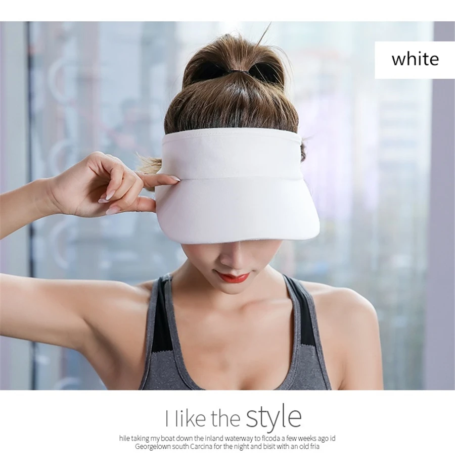women-men-outdoor-running-Cap-Sport-Marathon-visor-cap-For-Tennis-Golf-Offer-Vacuum-Top-Visor-Cap-Women's-Sunblock-Hats (3)